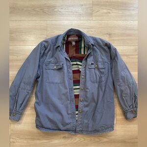 Men's Slate Blue Work Jacket